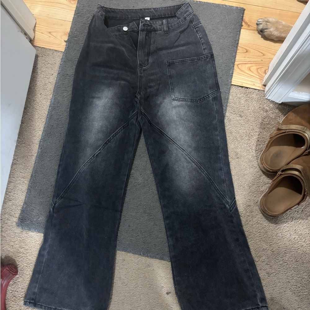 Stylish Black Denim Jeans